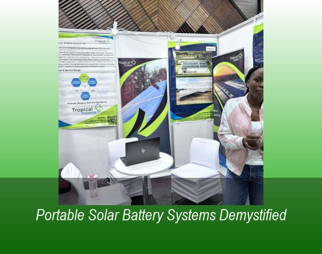 Portable Solar Battery Systems Demystified